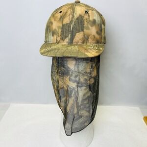 VTG Advantage Timber Camo Mosquito Netting Hunting Trucker Snapback